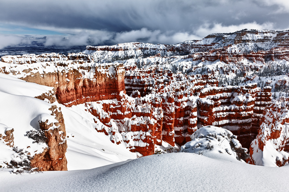 Winter Bryce Canyon Utah