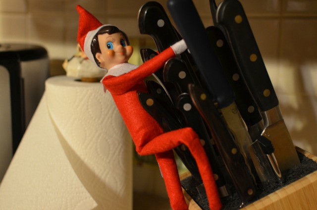 evil elf on the shelf