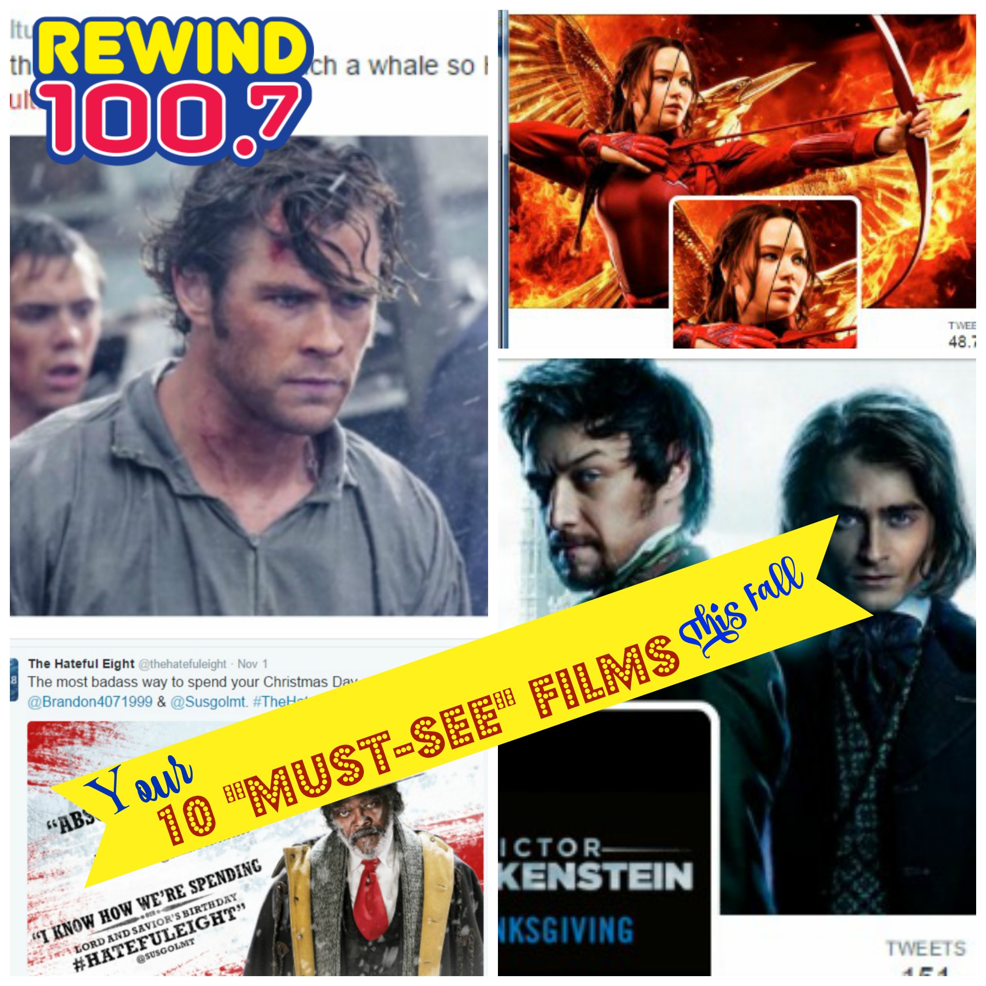 Your Ten “MustSee” Films This Fall Rewind 100.7