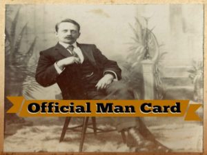 official man card