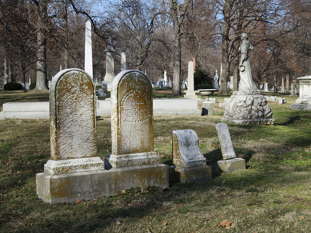 tombstones
